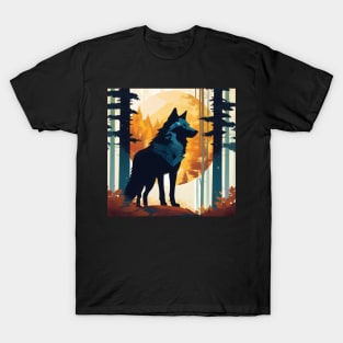 Wolf in the night T-Shirt